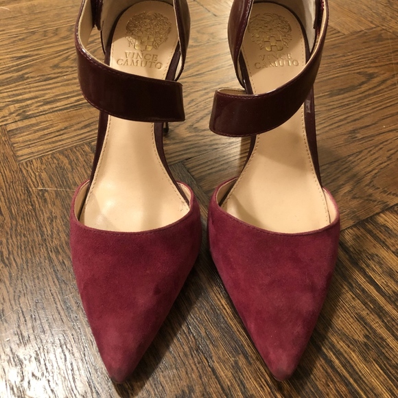 Vince Camuto Shoes - Vince Camuto Burgundy Heels